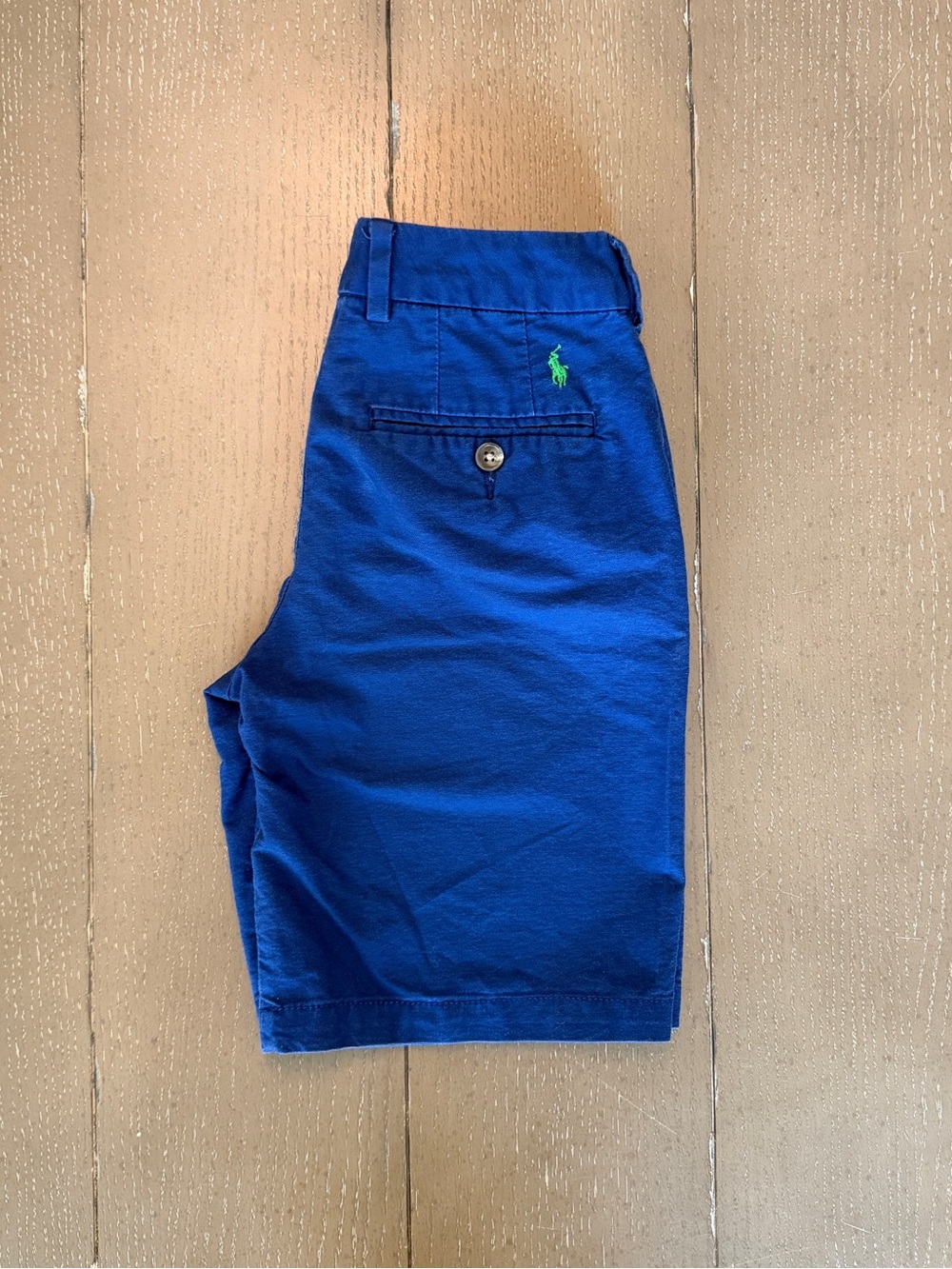 Polo Ralph Lauren Big Boys’ Preppy Naby Blue Dressy Chino Shorts • Size 8 (M)